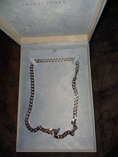 Silver curb chain for sale  NOTTINGHAM