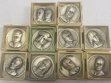 10 medallas de plata vintage .999*** Medallic Art Co segunda mano  Embacar hacia Mexico
