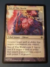 1x NOT OF THIS WORLD - Rise of the Eldrazi - MTG Magic the Gathering, usado comprar usado  Enviando para Brazil