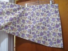 Floral curtain valance for sale  Southgate