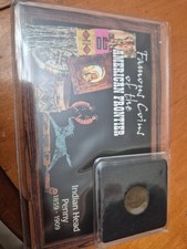 MOEDAS FAMOSAS DA FRONTEIRA AMERICANA EM SUPORTE - 1902 CENTAVO CABEÇA DE ÍNDIO comprar usado  Enviando para Brazil