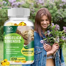 Angelica Sinensis 1000mg - para mulheres, equilíbrio hormonal, suporte menstrual e TPM, usado comprar usado  Enviando para Brazil