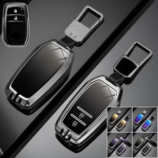 Capa chaveiro de carro liga de zinco TPU para Toyota Hilux Fortuner Highlander Prado comprar usado  Enviando para Brazil