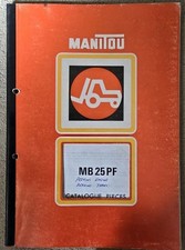 Manitou mb25pf forklift for sale  WOODBRIDGE