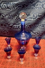 Decanter bicchierini cristallo usato  Vivaro Romano