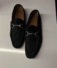 Gucci black suede for sale  LONDON