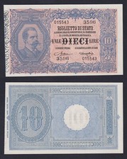 Banconota italia lire usato  Chieri
