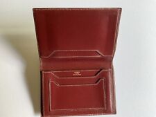 Carteira de couro marrom bifold compacta Hermes autêntica comprar usado  Enviando para Brazil