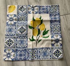 Lemon print canvas for sale  TORQUAY