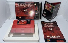 Maximum Carnage SNES OEM completo com caixa pôster e manual testado limpo comprar usado Maximum Carnage SNES OEM completo com caixa pôster e manual testado limpo comprar usado  Enviando para Brazil