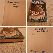 SIGNED C L MOORE SHAMBLEAU AND OTHERS FIRST EDITION HARDCOVER JACKET GNOME PRESS segunda mano  Embacar hacia Mexico