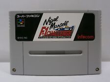 SNES -- Nigel Mansell F 1 CHALLENGE -- Super famicom. Japão. 13298 comprar usado  Enviando para Brazil