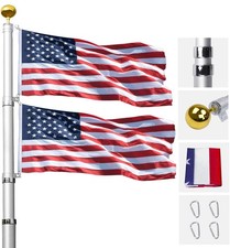 20ft telescopic flag for sale  Eugene