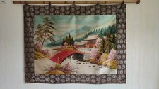 Wandteppich japan seidensticke gebraucht kaufen  Kamen