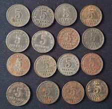 Pfennig deutsches reich gebraucht kaufen  Waiblingen