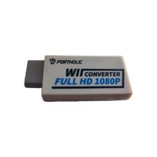 Adaptador PORTHOLIC Wii para HDMI conversor 1080P Full HD – Branco comprar usado  Enviando para Brazil