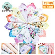 20pcs lady handkerchiefs for sale  Fremont