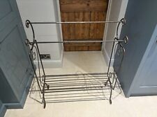 wrought iron towel rail for sale  STAMFORD