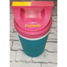Jarro refrigerador vintage Igloo Playmate meio galão cor retrô rosa azul-petróleo branco amarelo comprar usado  Enviando para Brazil