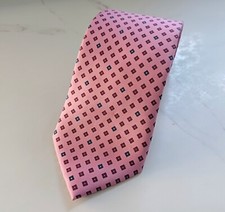 Pink silk tie for sale  ST. HELENS