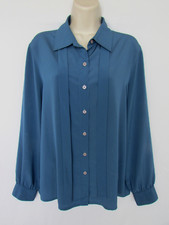 Womans blue silk for sale  Apple Valley