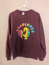 Antigo. Camiseta anos 90 DECOLORES Rooster Joan Baez XL gola redonda rara comprar usado  Enviando para Brazil