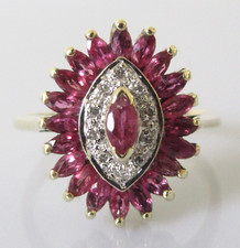 Gold diamond ring for sale  LONDON
