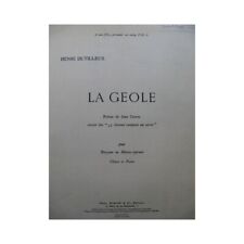 Dutilleux henri geole d'occasion  Blois