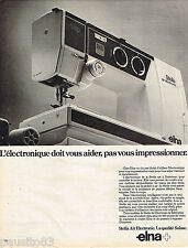 1981 elna advertising d'occasion  Expédié en Belgium
