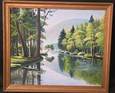 Tableau huile paysage d'occasion  Toulouse-