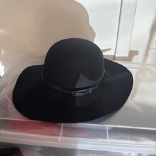 Western hat black for sale  Camino