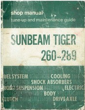 Sunbeam tiger mk1 for sale  ALFRETON
