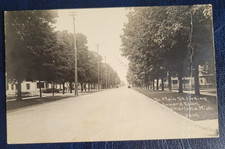 Usado, C.R. Cartão postal infantil RPPC South Main Street Charlotte Michigan Eaton County MI comprar usado  Enviando para Brazil
