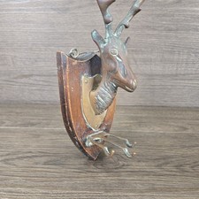 Brass wood deer for sale  WESTBURY