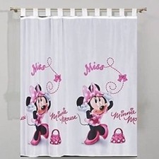Używany,  Firanka Minnie Mouse Net 150 cm szeroka x 150 cm wysoka wykończona szelkami  na sprzedaż  PL
