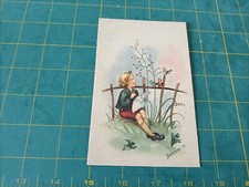 Cartolina illustrata bambino usato  Cassina de' Pecchi