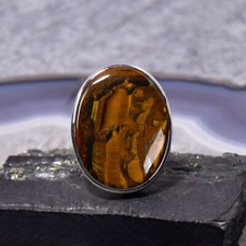 Tigerauge ring 925er gebraucht kaufen  Berlin