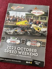 Stockcars skegness programme for sale  BOLTON