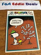 1991 PEANUTS TRADING CARD SNOOPY AND WOODSTOCK GO CAMPING CARD 23 MARSHMALLOWS comprar usado  Enviando para Brazil