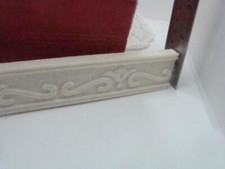 Usado, Azulejos de cerâmica Tau Listelo Edam Gris 18 peças 8 x 1/14 design de flor de pergaminho comprar usado  Enviando para Brazil