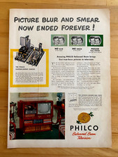 1950 Print Ad Philco Television Phonograph 10"x14" comprar usado  Enviando para Brazil