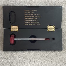 Wine thermometer wooden for sale  SOUTHAMPTON