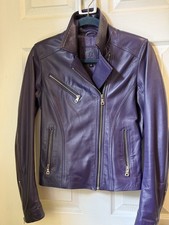 Purple nappa leather for sale  HOLMFIRTH