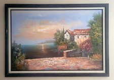 Framed vintage oil for sale  Noblesville