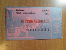 Biglietto ticket calcio usato  Casale Monferrato