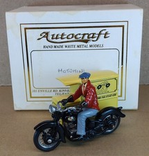 Moto-Mini Delivery Sidecar Harley-Davidson 54mm Feito à Mão pela Autocraft na Inglaterra comprar usado  Enviando para Brazil