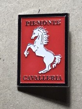Distintivo piemonte cavalleria usato  Imola