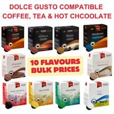 48 cápsulas de café expresso compatíveis com Dolce Gusto chá chocolate 48 bebidas comprar usado  Enviando para Brazil