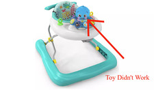 Baby Einstein Step and Twirl Opus 4 em 1 Baby Walker BRINQUEDO DEFEITUOSO (caixa aberta testada) comprar usado  Enviando para Brazil
