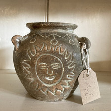 Terracotta sun face for sale  GATESHEAD